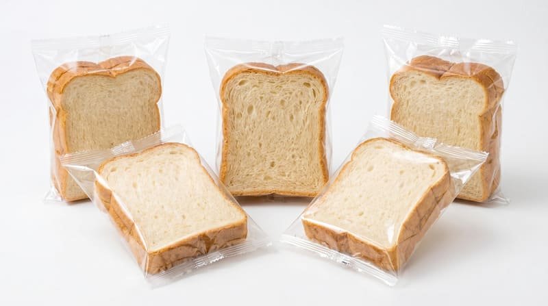 Bakery products flow wrapping