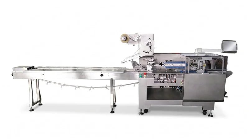 7-servo reciprocating-seal flow wrapping machine
